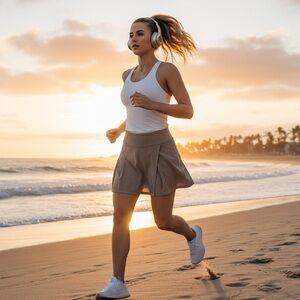 90 Degrees Pleated Marcy Skort